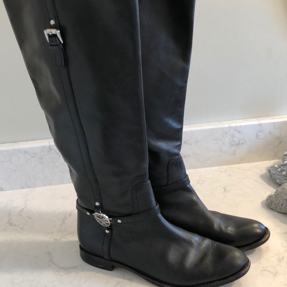 Black Coach riding boots - Picture 2 of 4